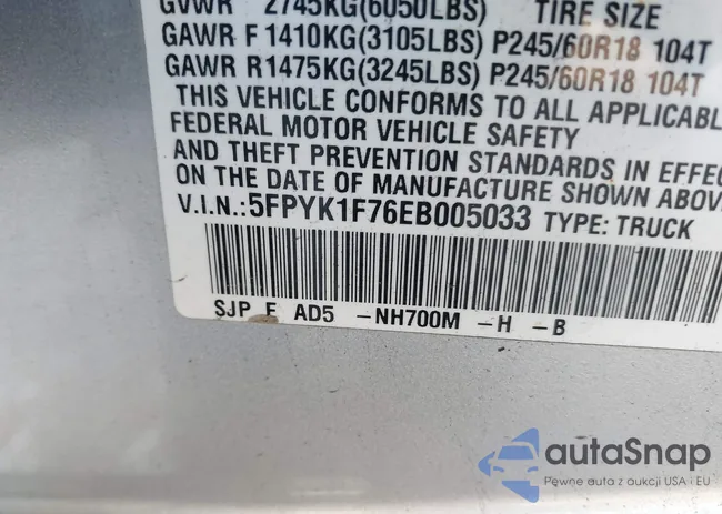 5FPYK1F76EB005033: 43834929