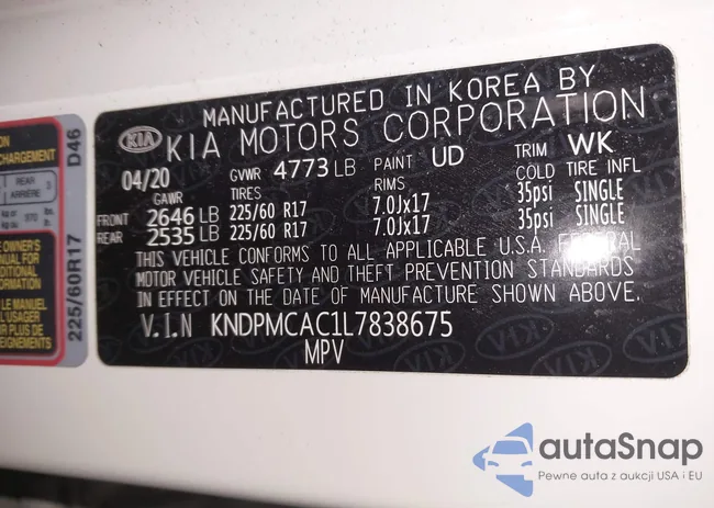 KNDPMCAC1L7838675: 43834965