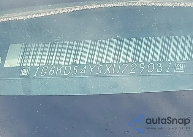 1G6KD54Y5XU729031: 43835086