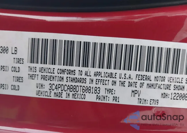 3C4PDCAB8DT608183: 43835236