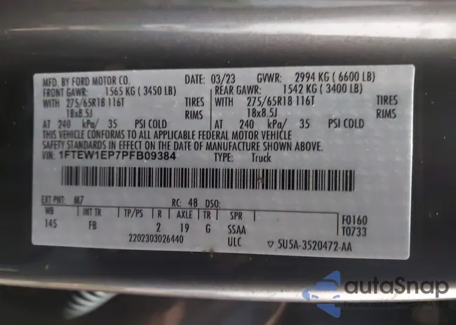 1FTEW1EP7PFB09384: 43835247