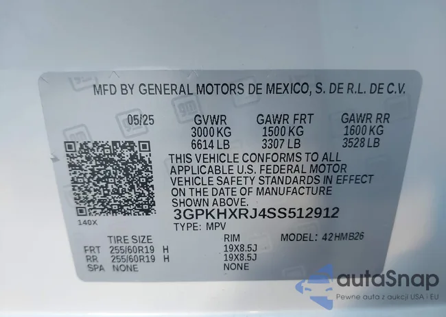 3GPKHXRJ4SS512912: 43835274