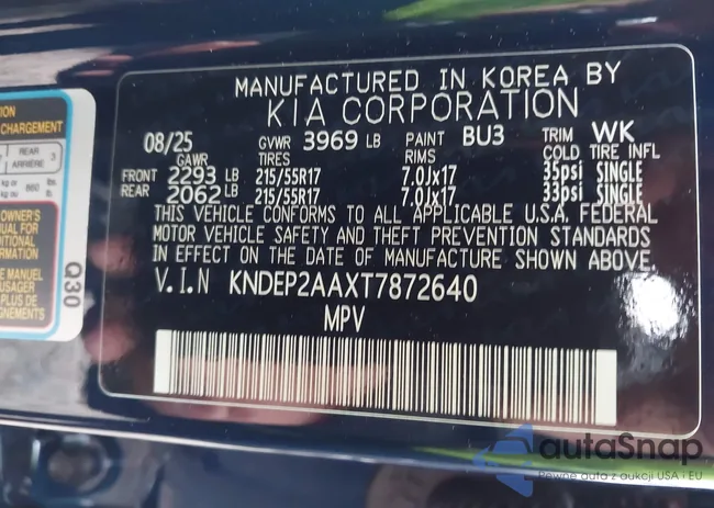 KNDEP2AAXT7872640: 43834534