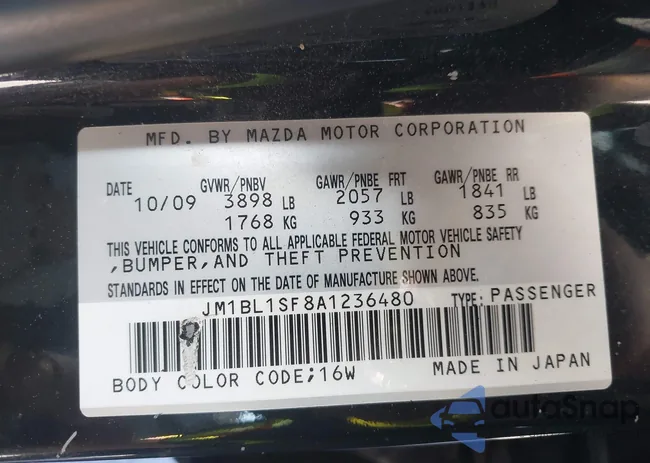 JM1BL1SF8A1236480: 43834566