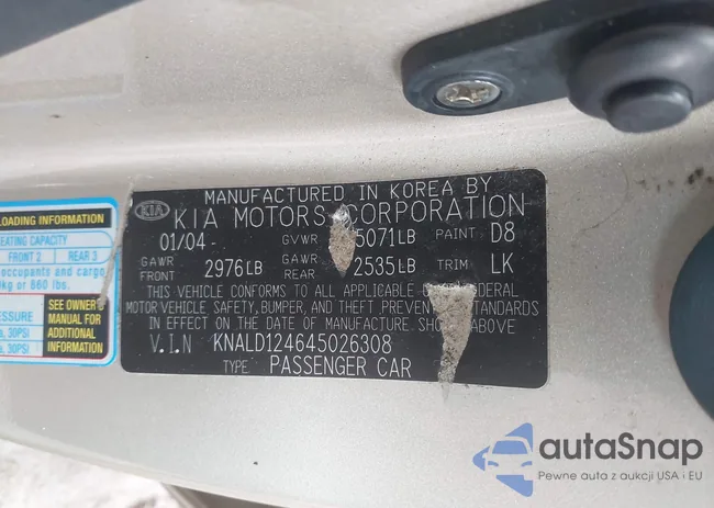 KNALD124645026308: 43834658