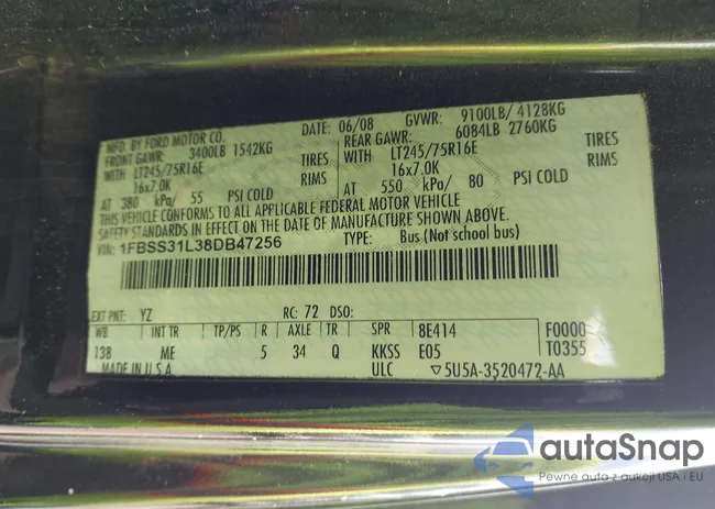 1FBSS31L38DB47256: 43834814