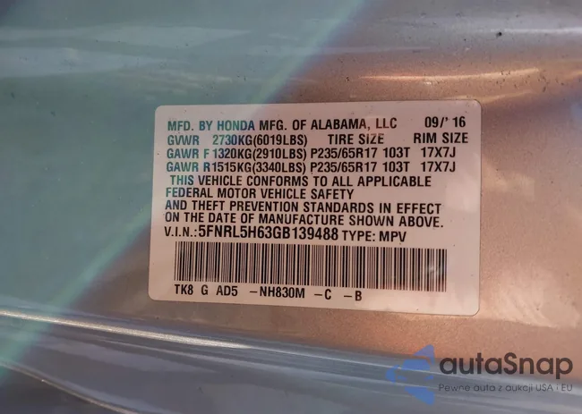 5FNRL5H63GB139488: 43836232