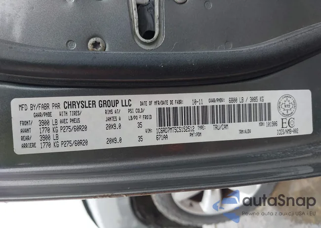 1C6RD7MT5CS152512: 43836297