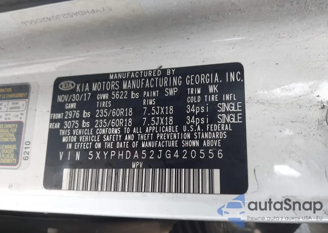 5XYPHDA52JG420556: 43835767