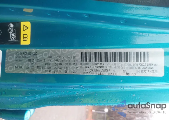 1C4HJXEN0LW283787: 43836515