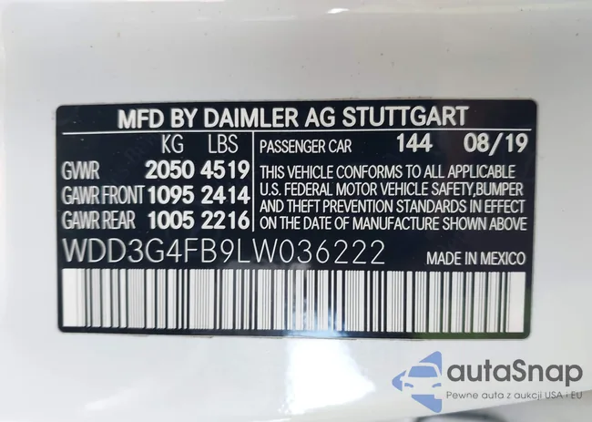 WDD3G4FB9LW036222: 43836561