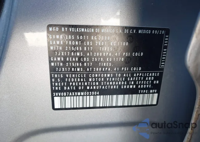 3VV0B7AX9MM003904: 43836587