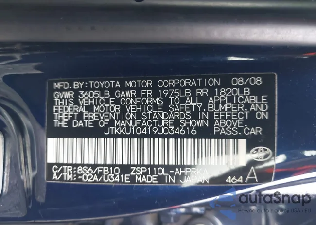 JTKKU10419J034616: 43836689