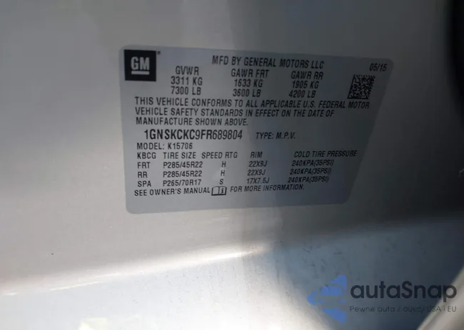 1GNSKCKC9FR689804: 43838033