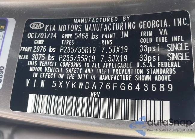 5XYKWDA76FG643689: 43838185