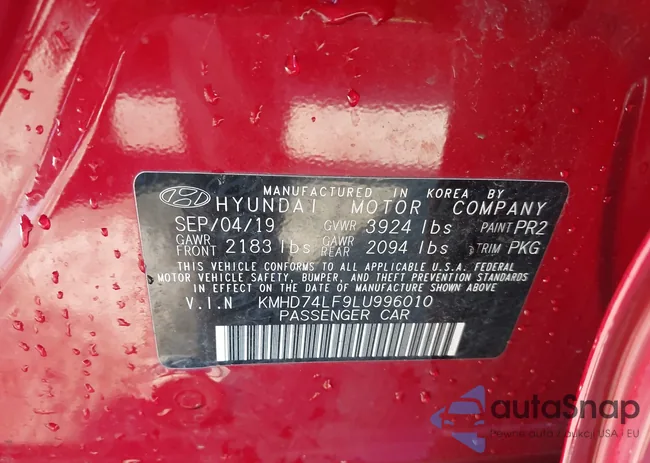 KMHD74LF9LU996010: 43837670