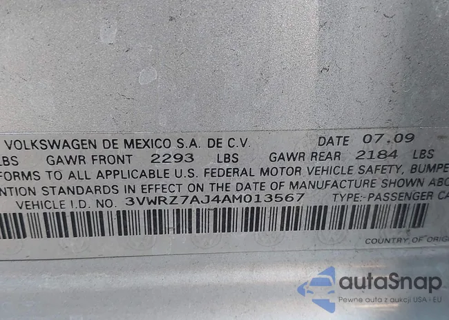 3VWRZ7AJ4AM013567: 43839251