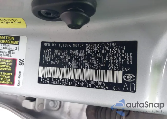 2T1BURHE4EC109480: 43839393