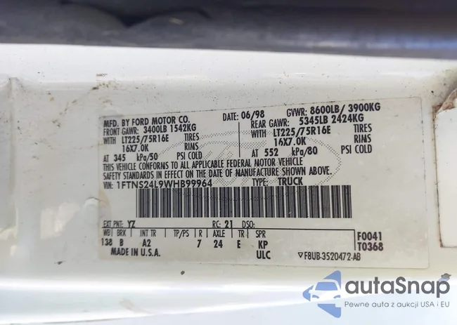 1FTNS24L9WHB99964: 43838612