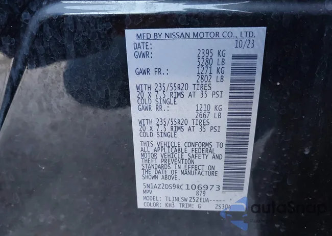 5N1AZ2DS9RC106973: 43840209