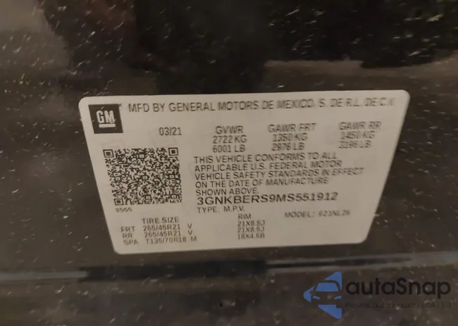 3GNKBERS9MS551912: 43840246