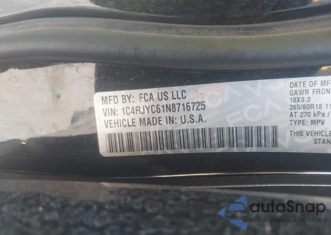 1C4RJYC61N8716725: 43840336