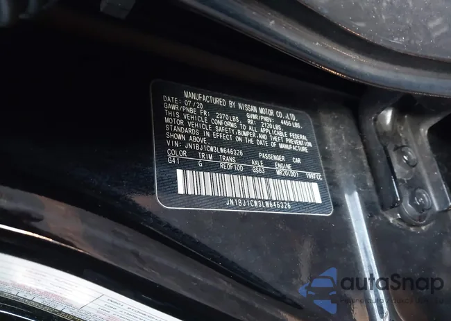 JN1BJ1CW3LW646326: 43841230