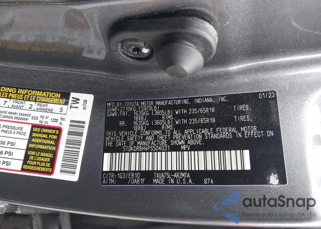 5TDKDRBH4PS504031: 43840617