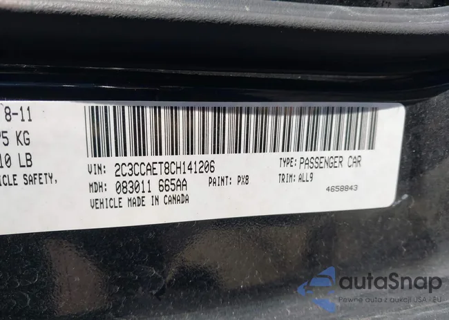 2C3CCAET8CH141206: 43840694