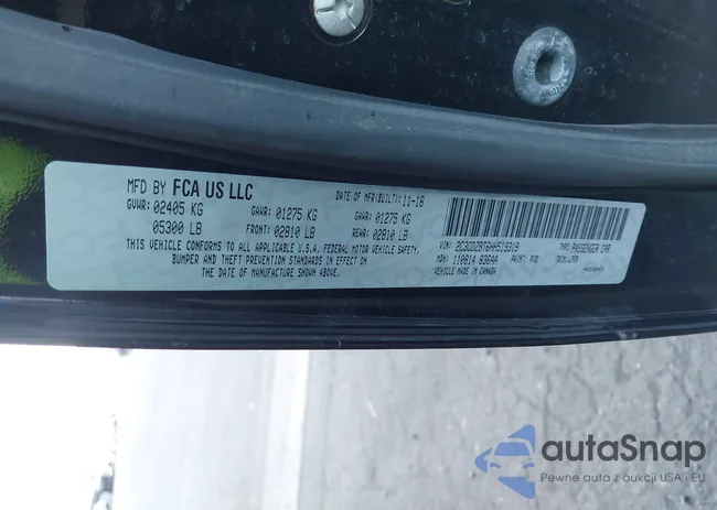 2C3CDZBT6HH519319: 43840823