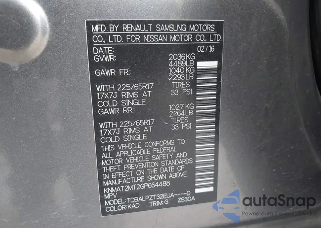 KNMAT2MT2GP664488: 43842236