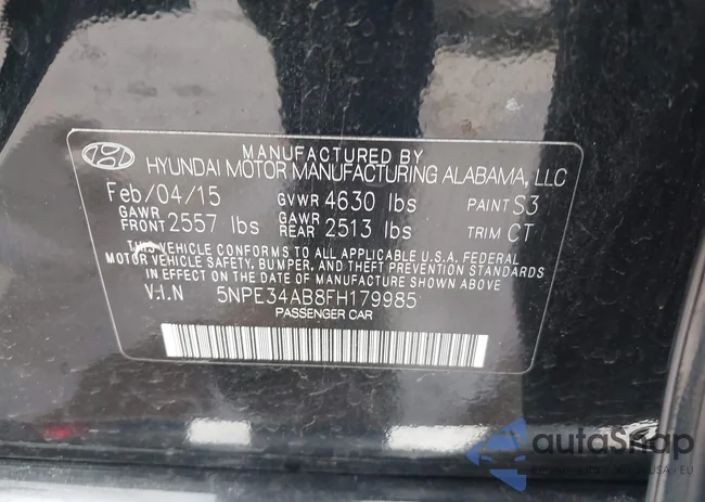 5NPE34AB8FH179985: 43842317