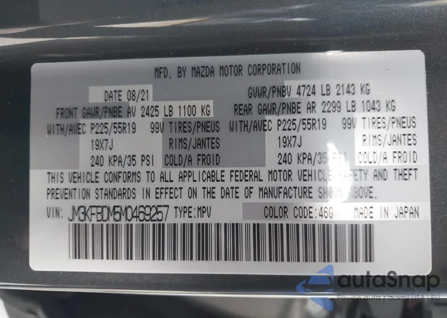 JM3KFBDM5M0469257: 43842329