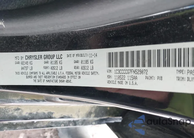 1C3CCCCG7FN529072: 43842330