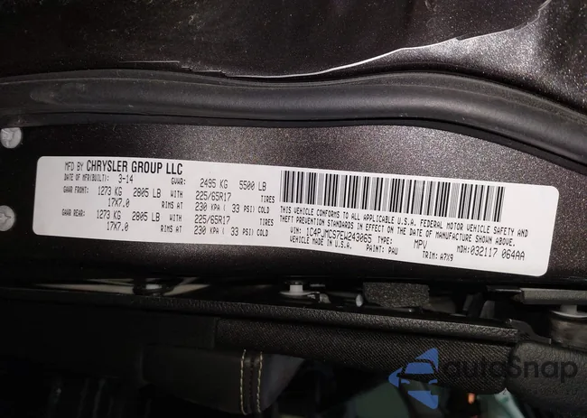 1C4PJMCS7EW243065: 43842418