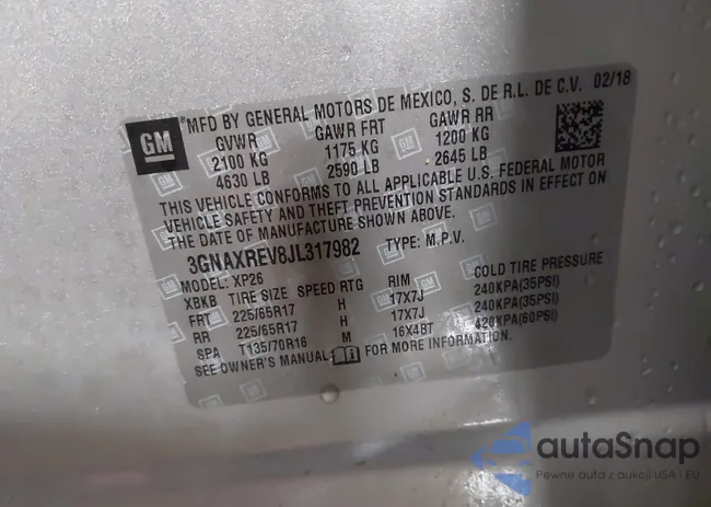 3GNAXREV8JL317982: 43842469