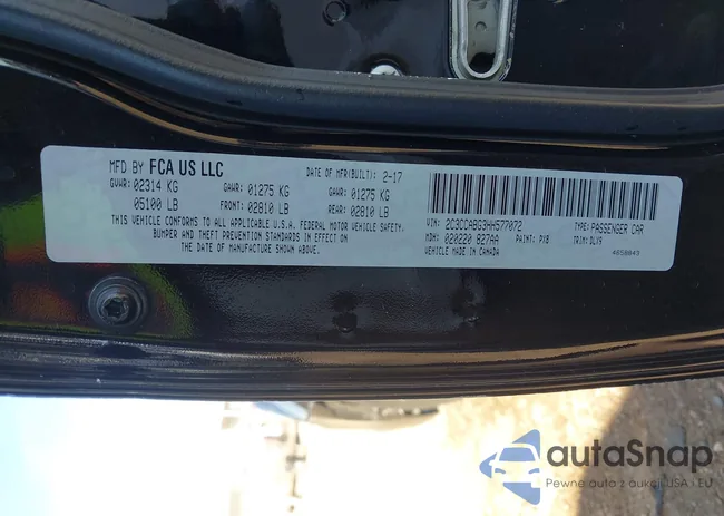 2C3CCABG3HH577072: 43841895