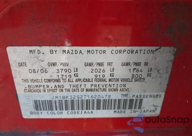 JM1BK32G271620478: 43842953