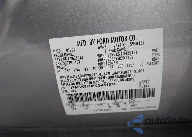 1FMSK8FH8NGA51674: 43843022