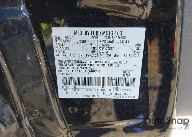 1FTPX14598FC21739: 43843042