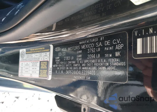 3KPF24AD4LE239401: 43843127