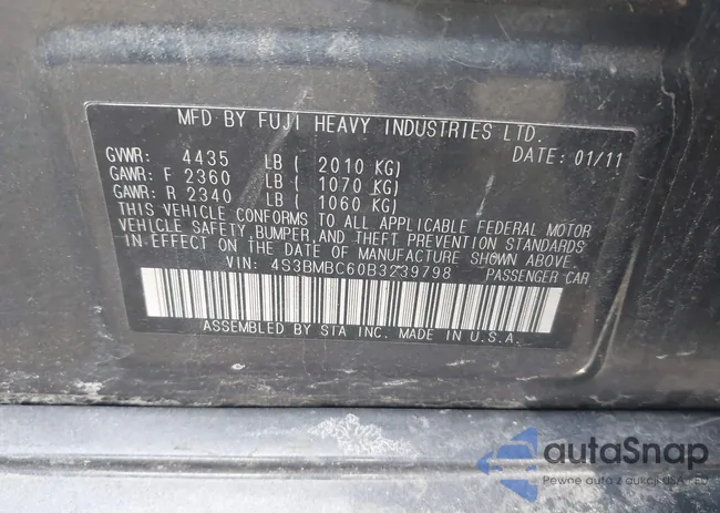 4S3BMBC60B3239798: 43843179