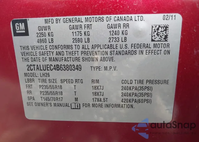 2CTALUEC4B6380349: 43844180