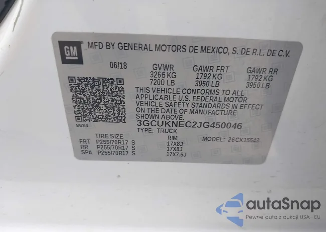 3GCUKNEC2JG450046: 43844213