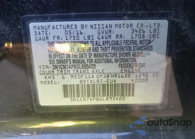 3N1CN7AP8GL895420: 43844278