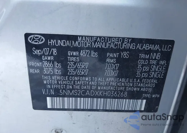 5NMS2CADXKH036268: 43844300