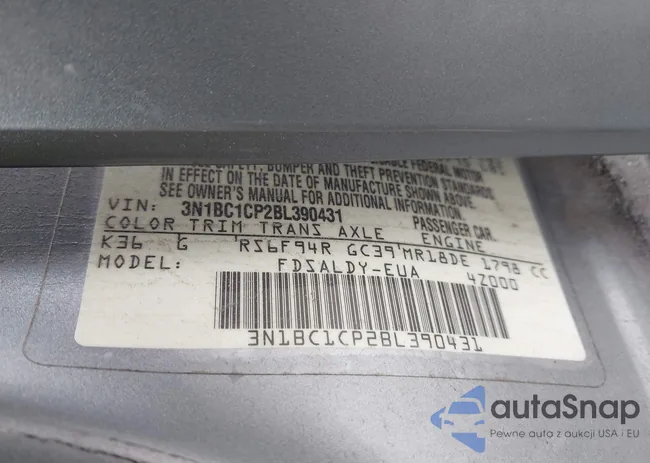 3N1BC1CP2BL390431: 43844338