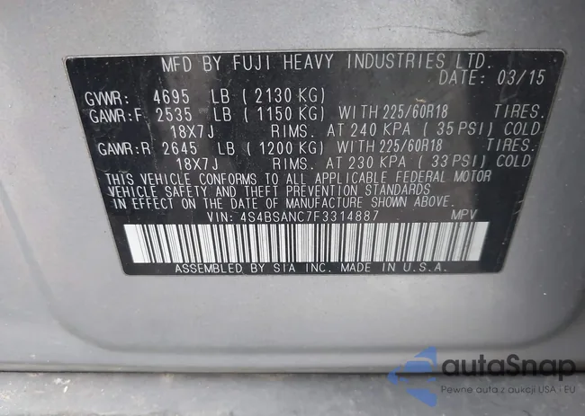 4S4BSANC7F3314887: 43844354