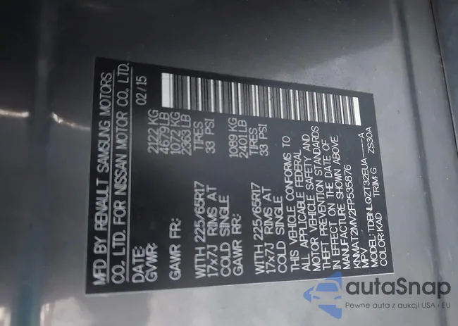 KNMAT2MV2FP535876: 43843650