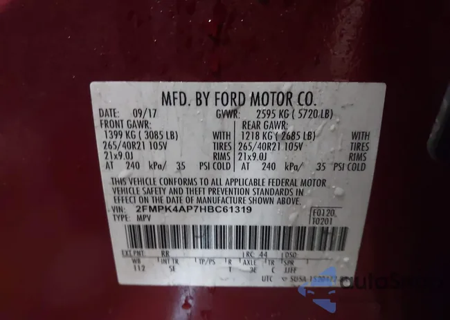 2FMPK4AP7HBC61319: 43843816